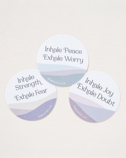 Affirmation Sticker Trio